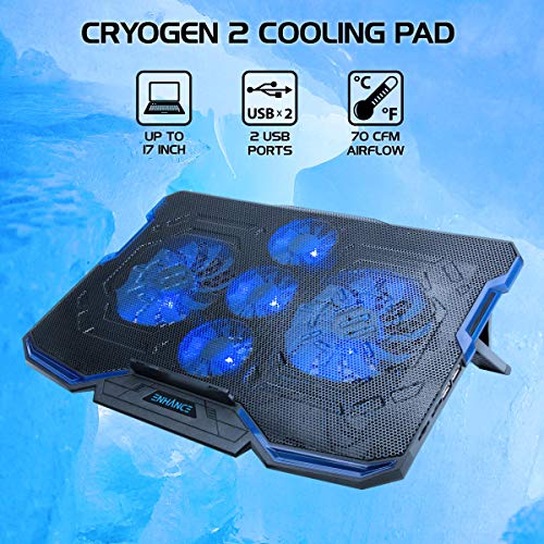 Gaming Laptop Cooling Pad for 17" Computer