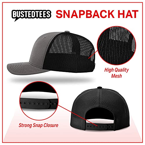 Bitcoin Logo Mesh Back Baseball Cap for Men