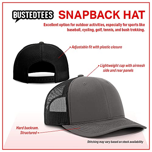 Bitcoin Logo Mesh Back Baseball Cap for Men