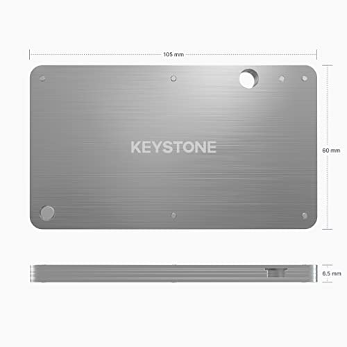 KEYSTONE Crypto Seed Storage Wallet for Bitcoin Security