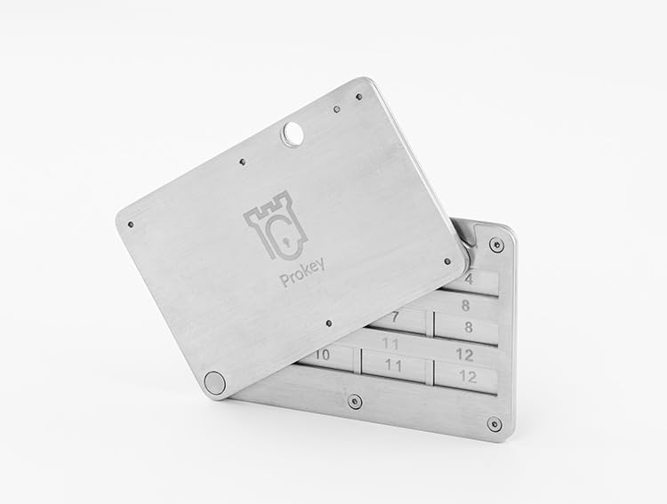 Prokey ColdSteel: Secure Crypto Seed Storage Solution