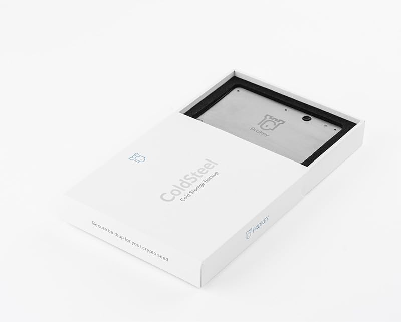 Prokey ColdSteel: Secure Crypto Seed Storage Solution