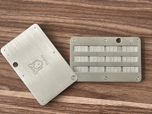 Prokey ColdSteel: Secure Crypto Seed Storage Solution