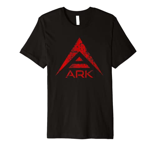 Vintage Distressed ARK Logo Premium T-Shirt - Ark Crypto