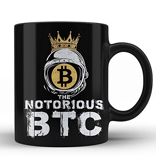 Bitcoin-themed mugs for Black coffee enthusiasts