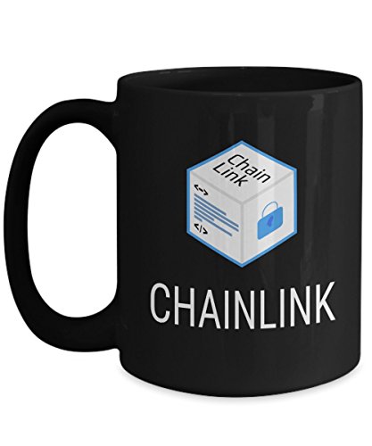 ChainLink Cryptocurrency Big Mug - Black 15oz