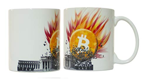 Bitcoin vs. Federal Reserve 11oz. Coffee Mug