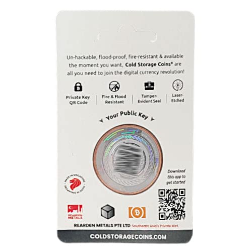 Bitcoin Merch: Fire-Resistant Offline Wallet for Cryptocurrency