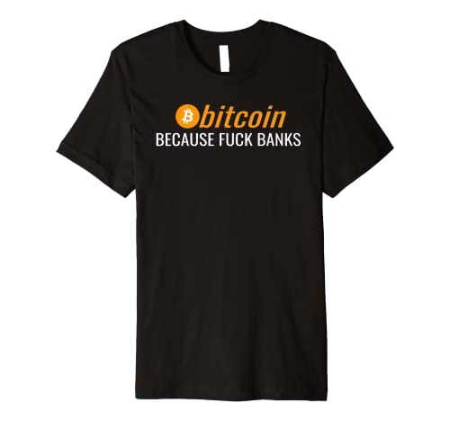Funny Bitcoin Crypto Premium T-Shirt BTC Trade Crypto Fashion