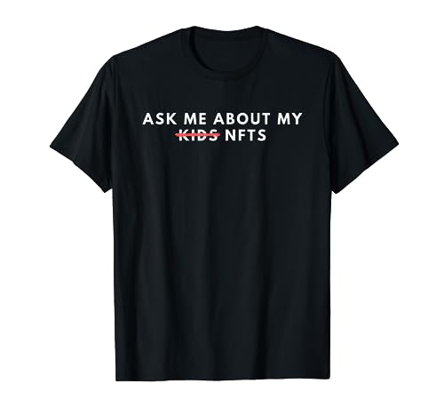 Funny NFTS Crypto Dad Mom Bookstore Tee