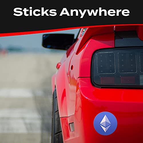 Ethereum Crypto Logo Vinyl Decal for Cars, Windows