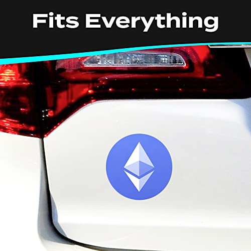 Ethereum Crypto Logo Vinyl Decal for Cars, Windows