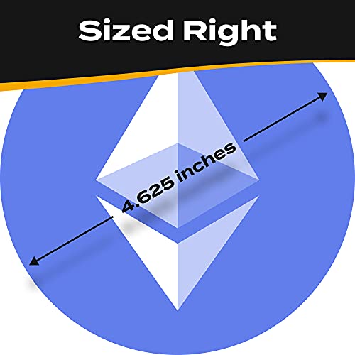 Ethereum Crypto Logo Vinyl Decal for Cars, Windows