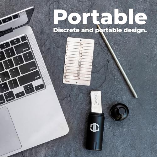 Aluminum Crypto Case for Ledger Nano Wallet with Accessories