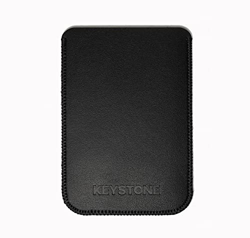 Black PU Leather Case for Keystone Crypto Hardware Wallet