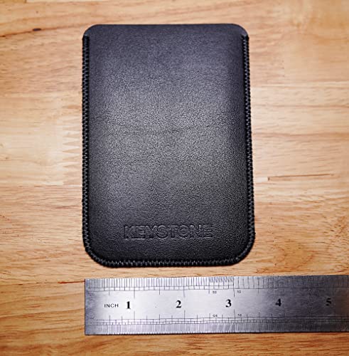 Black PU Leather Case for Keystone Crypto Hardware Wallet
