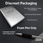 Metal Crypto Seed Phrase Engraver Kit for Cryptocurrency