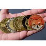 Cryptocurrency Commemorative Coins Set with Protective Case, Limited Edition