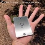 CRYO Crypto Seed Storage & Steel Wallet - Store 12-48 Words