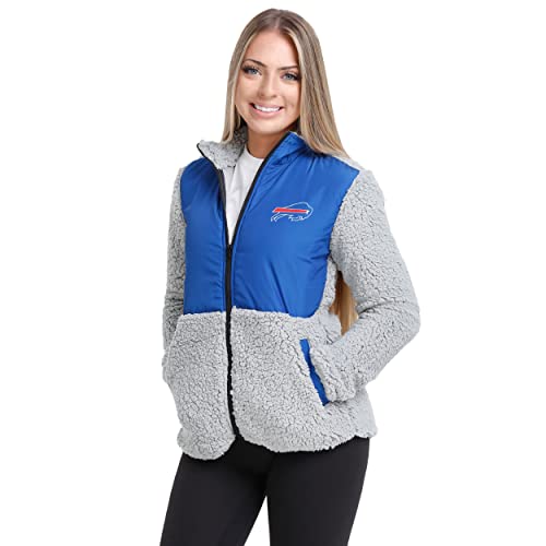 Buffalo Bills Women's Sherpa Zip Up Jacket