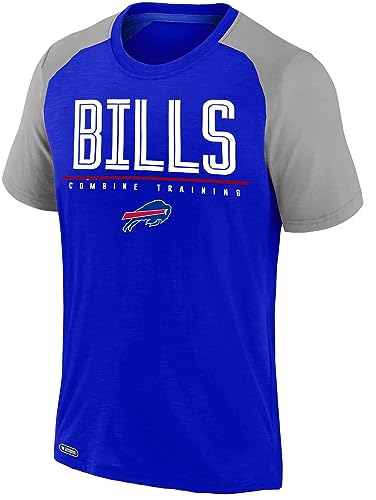 Buffalo Bills Youth Performance Logo Color Block T-Shirt