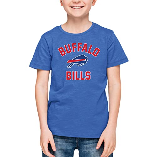 Buffalo Bills Youth Gameday Football Tee, Blue, Large