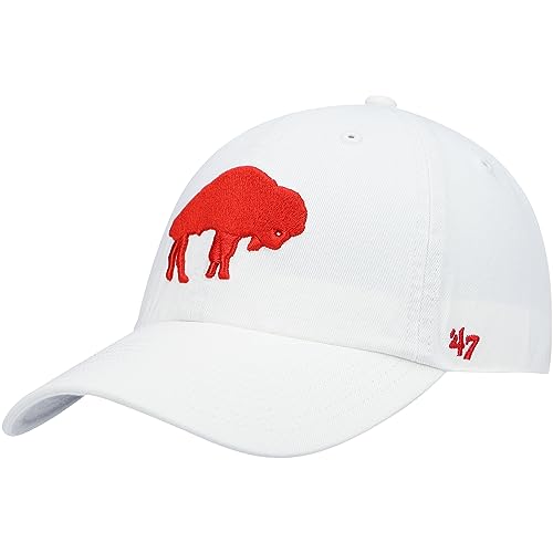 47 White Buffalo Bills Legacy Adjustable Hat for Men