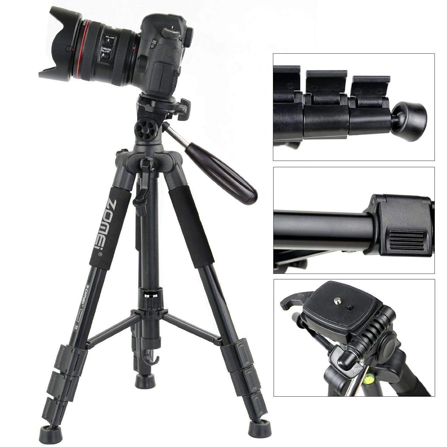 Portable 55" ZOMEI Tripod for Pentax DSLR