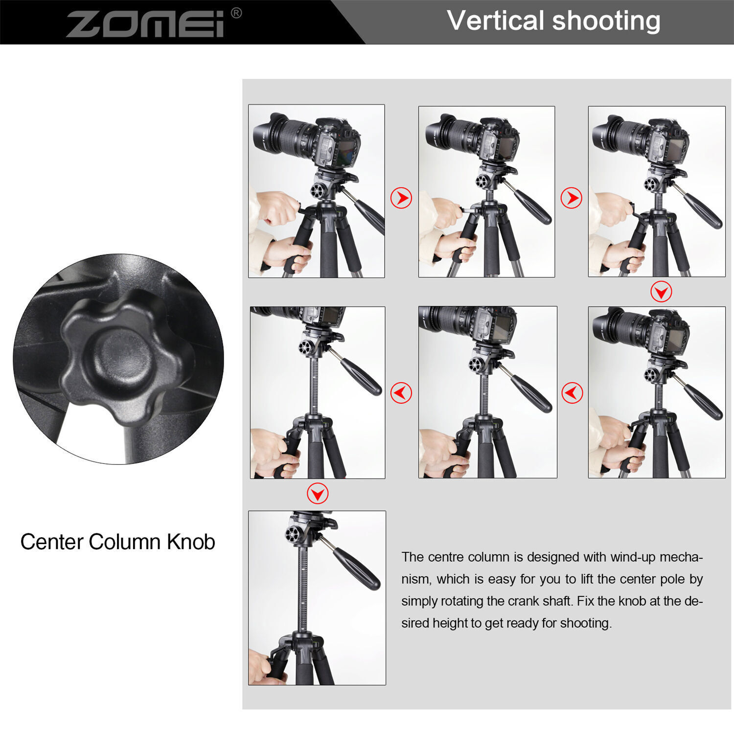 Professional tripod for Canon DSLR cameras