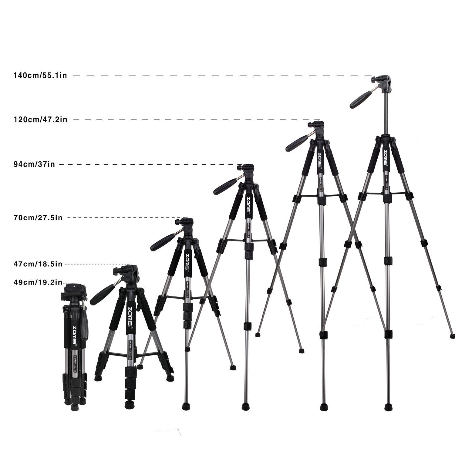 Professional tripod for Canon DSLR cameras