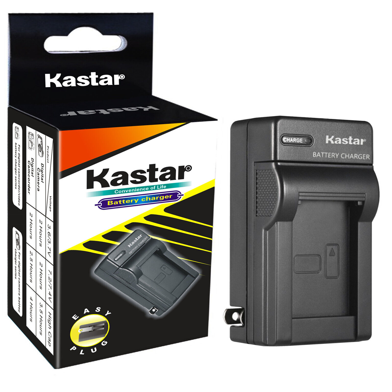 Battery and Charger Kit for Pentax Cameras