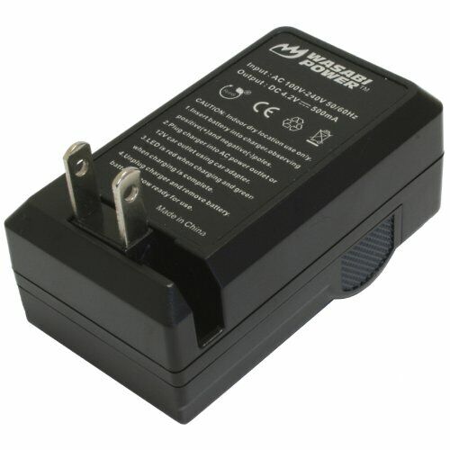Pentax D-LI8 Charger with 2 Batteries