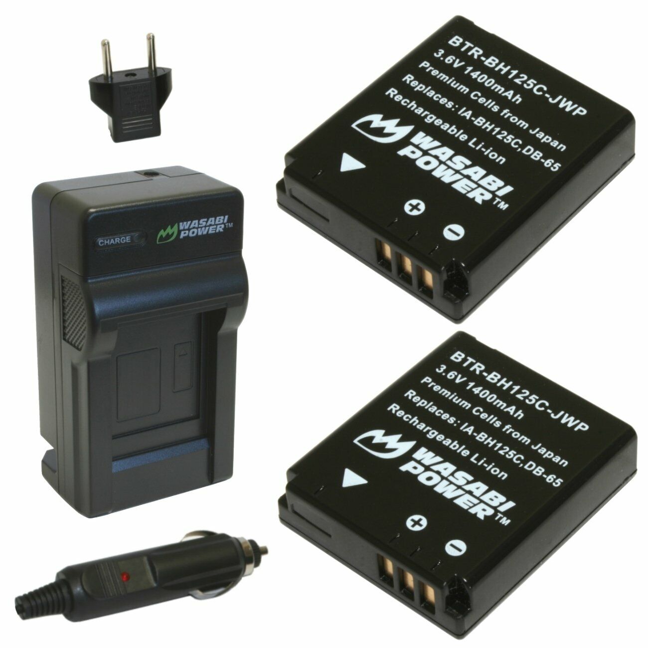 Pentax D-LI106 Charger & Battery Pack (2pc)