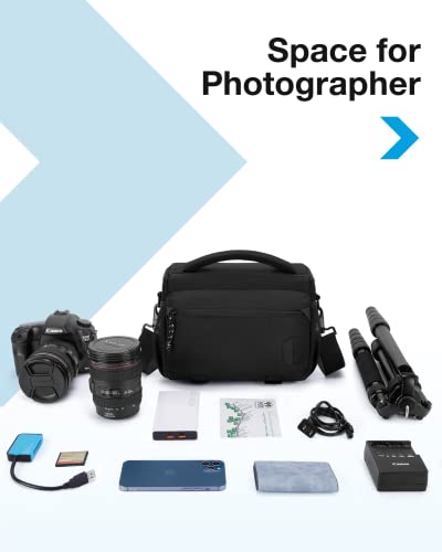 Pentax Camera Bag with Tripod Holder, Waterproof Black