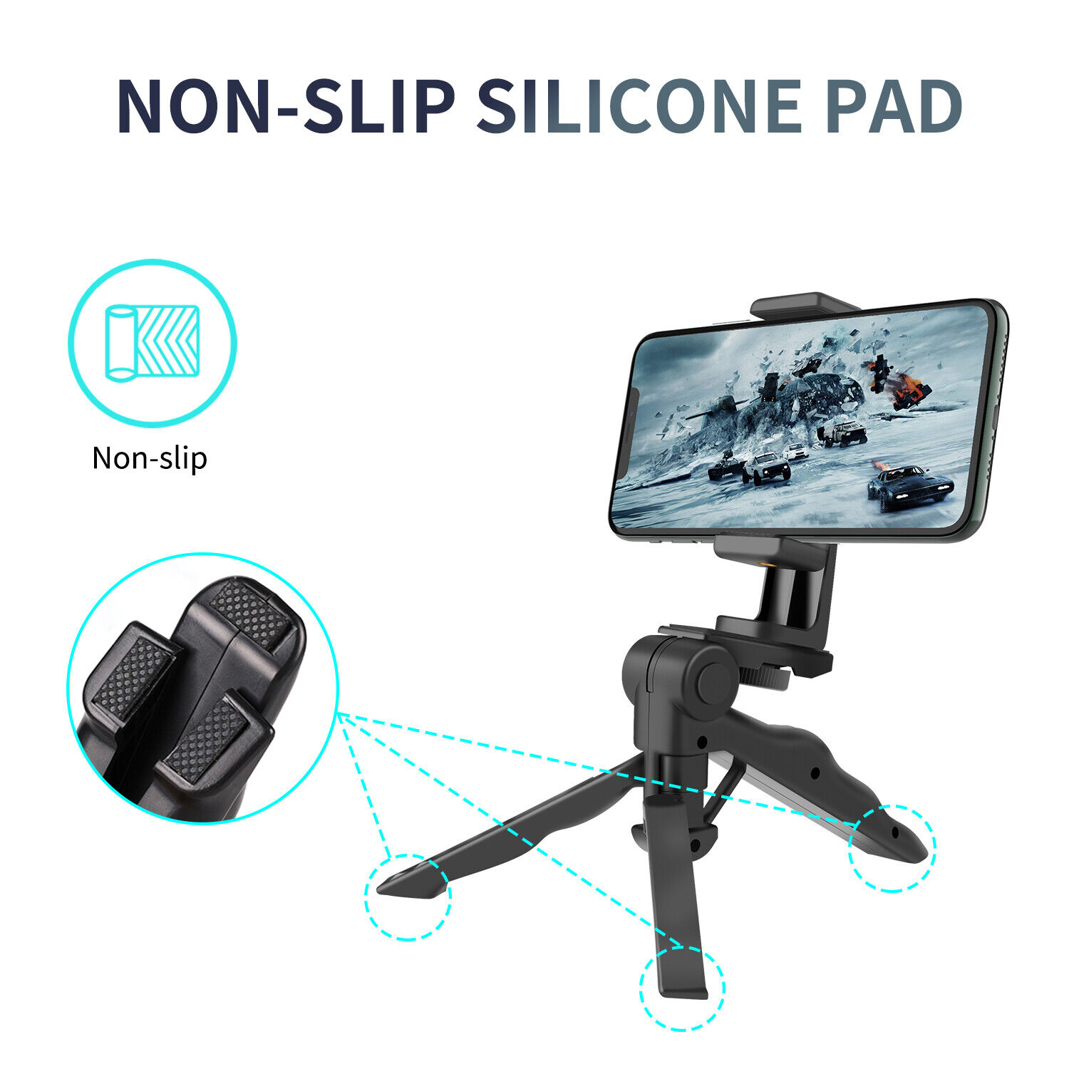 Universal Portable Phone Tripod For Video Recording