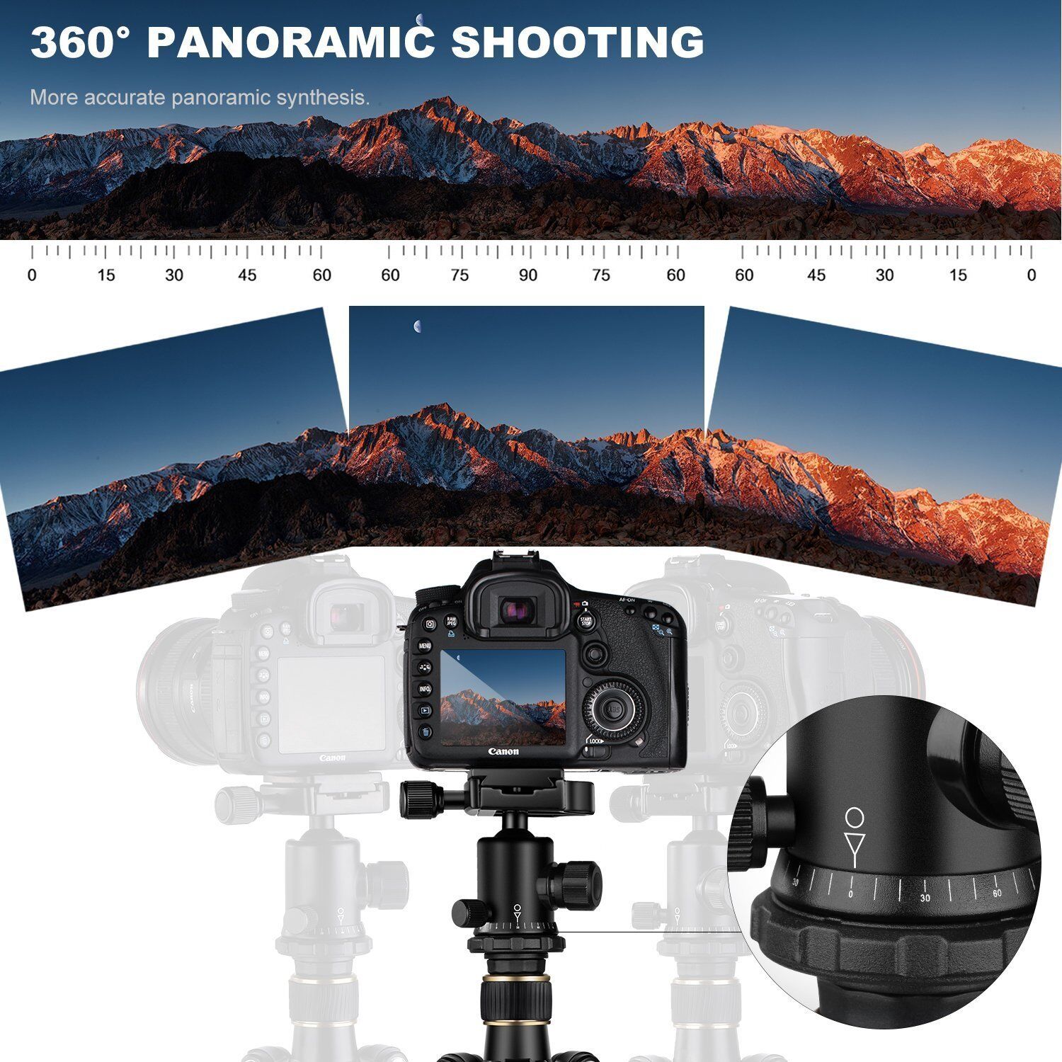 Pentax DSLR Portable Tripod Ball Head