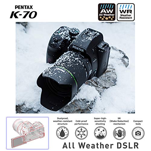 Pentax K-70 Camera with 18-55mm Lens