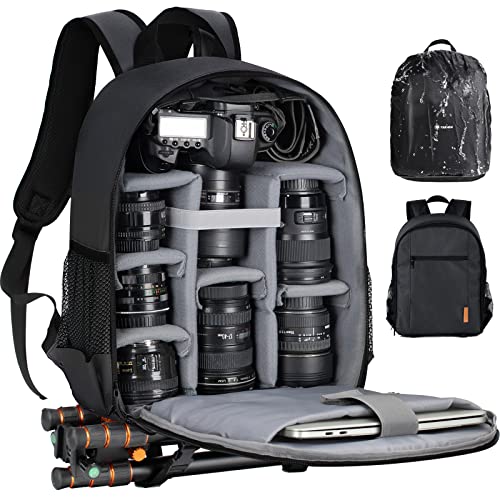 Professional Waterproof Camera Backpack for DSLR & Mirrorless Cameras