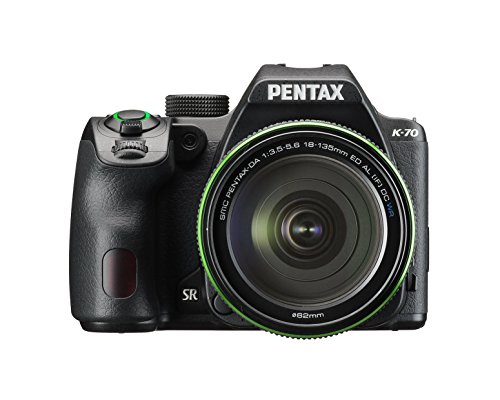 Pentax K-70 DSLR Camera with 18-135mm Lens