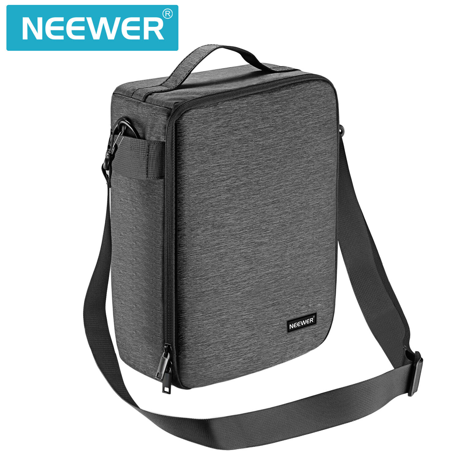 Waterproof camera case with lens storage