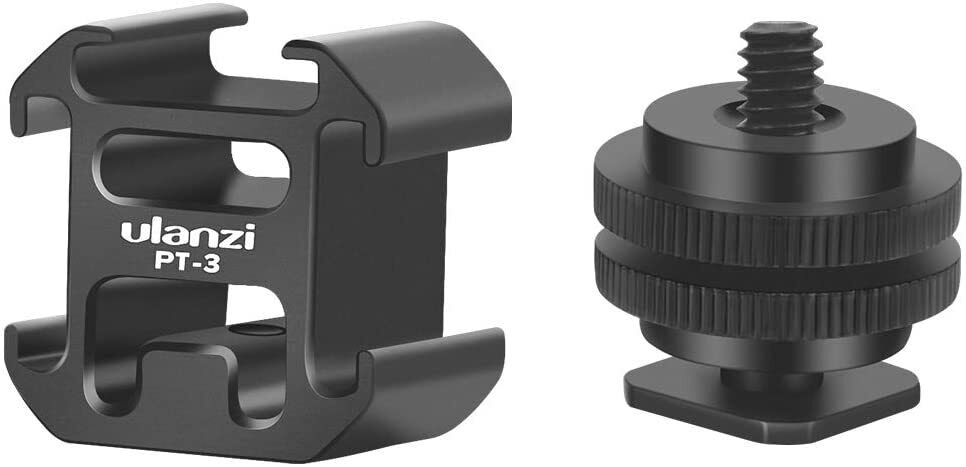 Triple Cold Shoe Bracket for Pentax Cameras