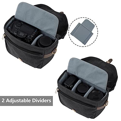 Pentax Vintage Camera Shoulder Bag, Black