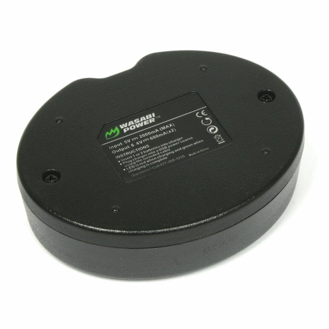 Pentax D-LI109 Dual Charger with 2 Batteries
