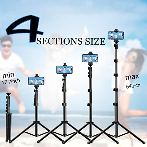 Pentax Compatible Selfie Stick Tripod - 64 inch