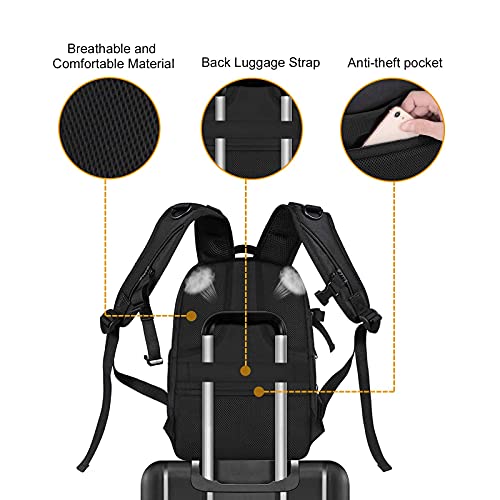 Waterproof Camera Backpack with Tripod Holder & Laptop Compartment