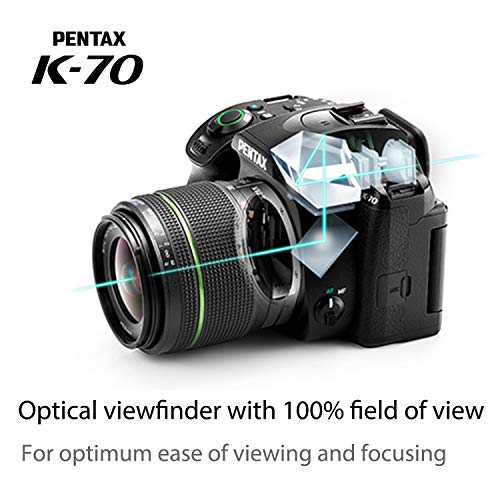 Pentax K-70 DSLR Camera with 18-135mm Lens