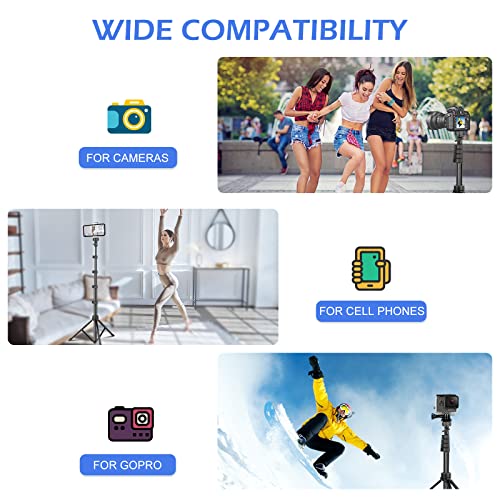 Sensyne 62" Phone Tripod & Selfie Stick Combo