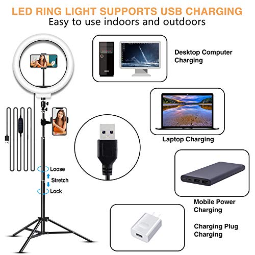 Pentax Selfie Ring Light with Stand & Tripod