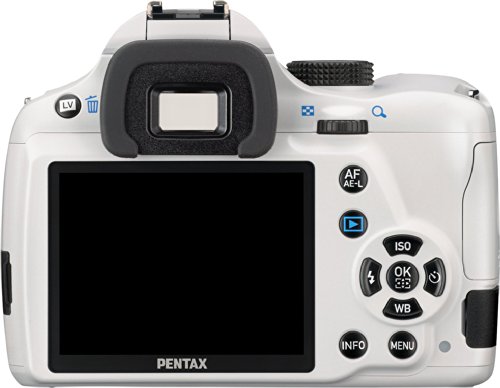 Pentax K-50 DSLR Kit with 2 Lenses (White)