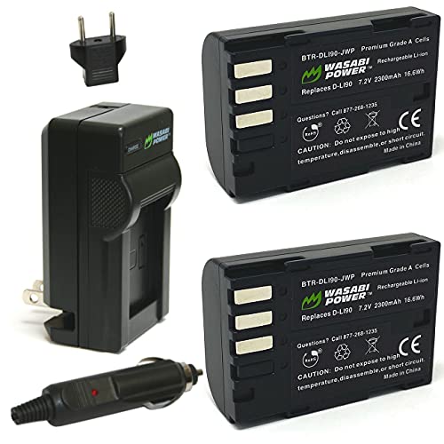 Pentax D-LI90 Battery and Charger Set